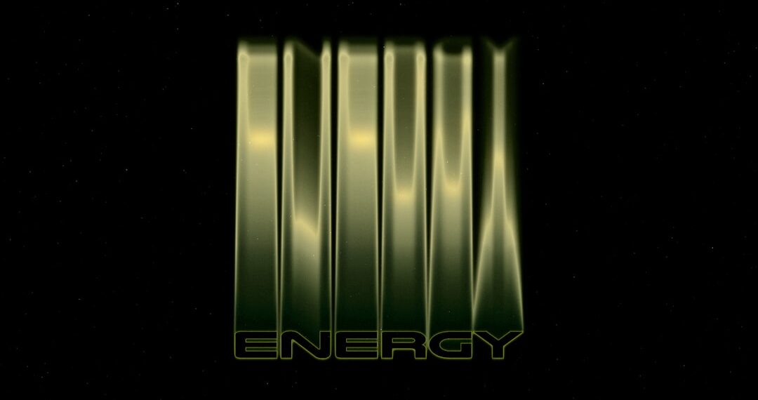 grainy liquid gradient text