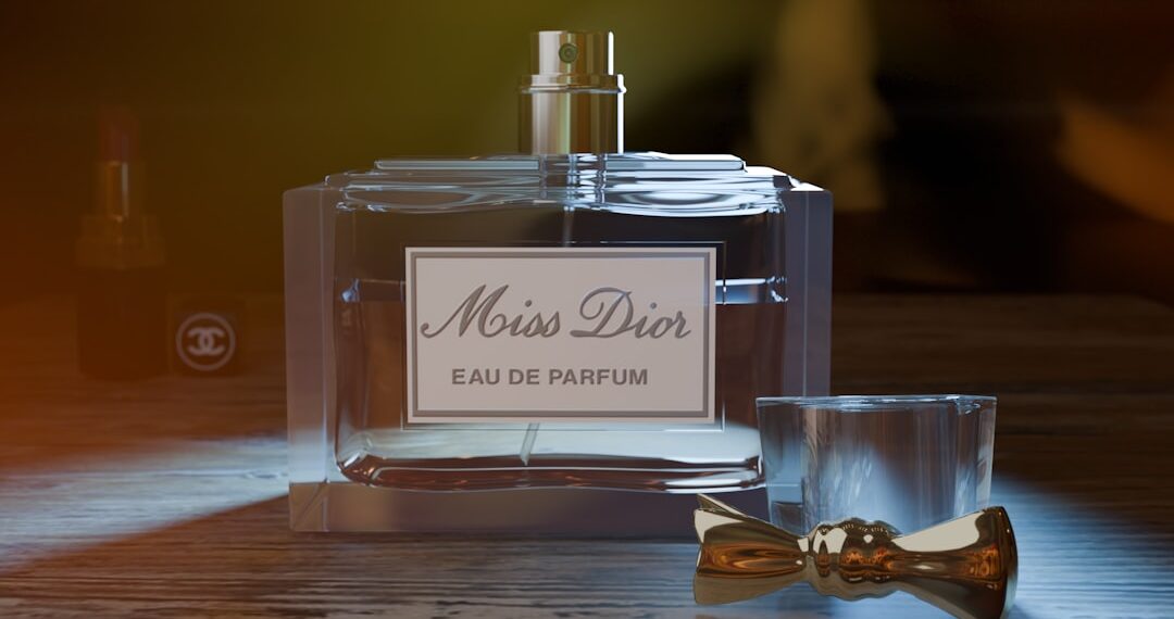 3D miss dior bottle
