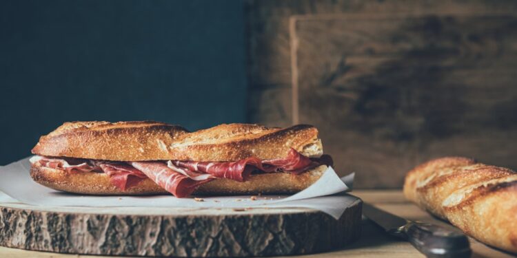 Jamón baguette
