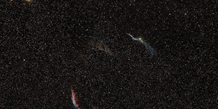 Veil Nebula courtesy of Chris Klein at https://astrorover.com