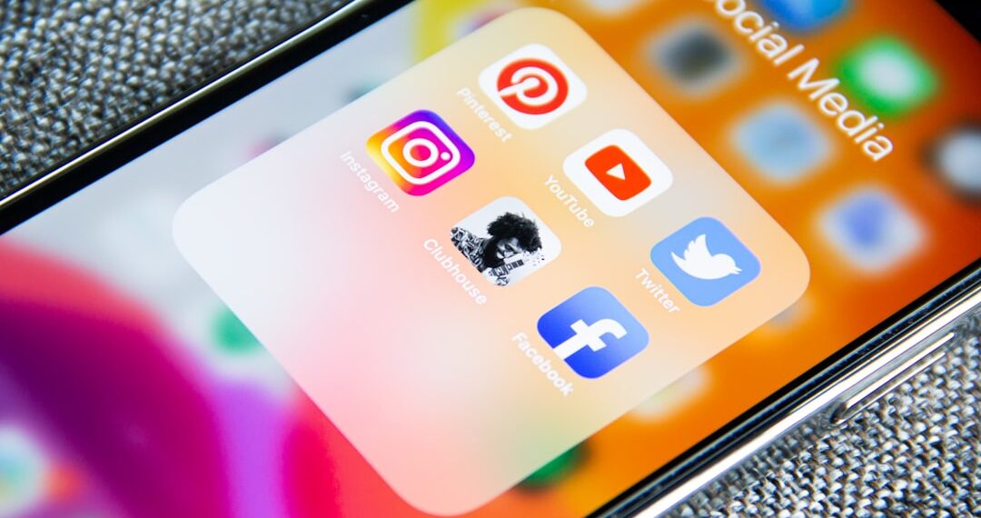 Clubhouse audio chat - New social media platform and other social media Instagram, Facebook, Youtube, Twitter, Pinterest