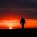 Walking into the sunset
