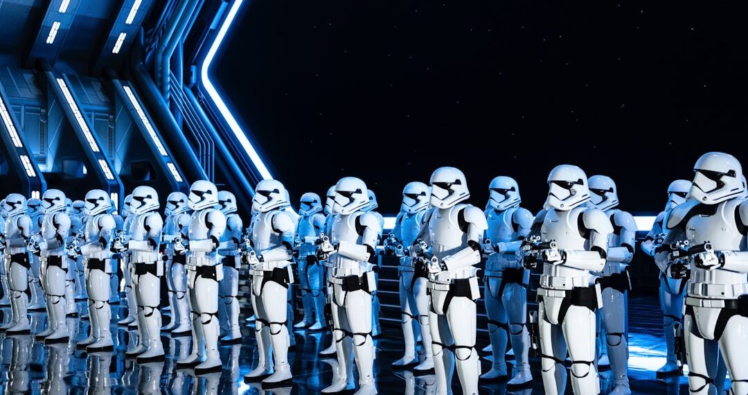 Stormtroopers from a recent trip to Walt Disney World.