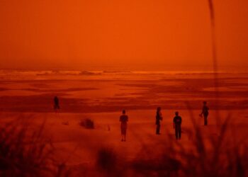 Pacific on fire