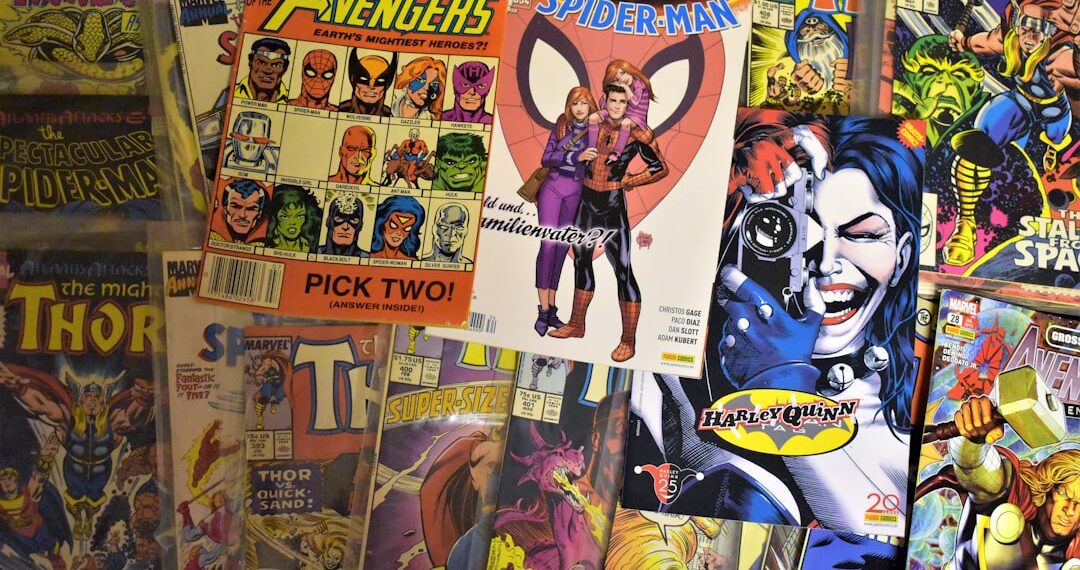 Comic Books From The Past in My Private Own Comic Shop Basement