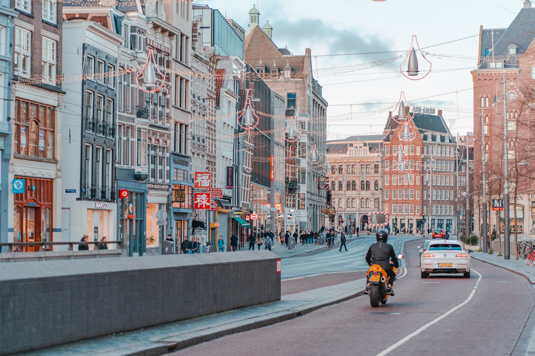 Een publiek plein in Amsterdam