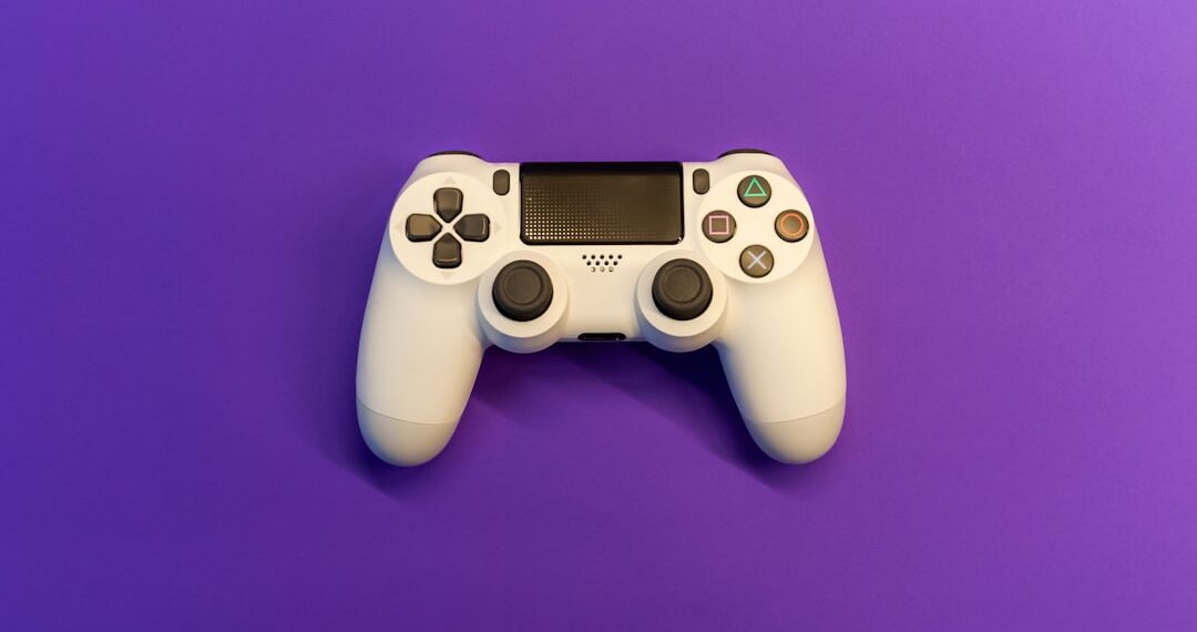 White gamepad
