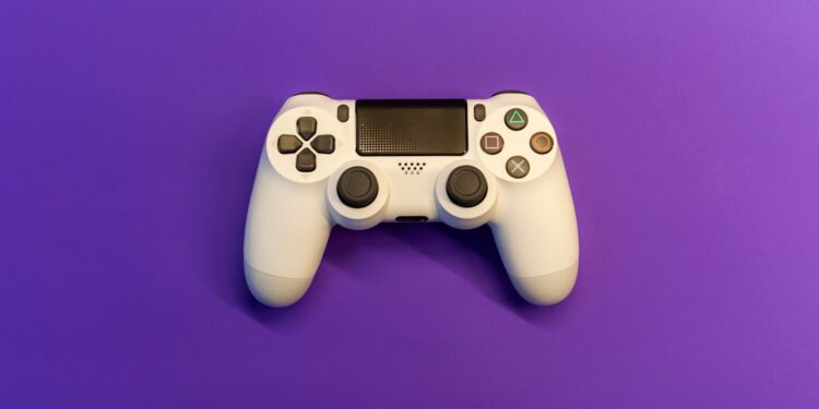 White gamepad