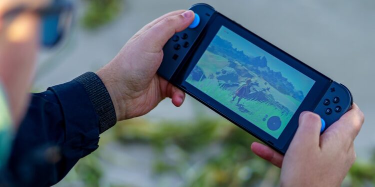 Nintendo switch player