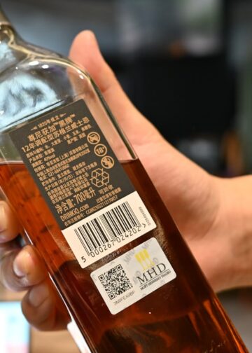 Schotse whisky in glas