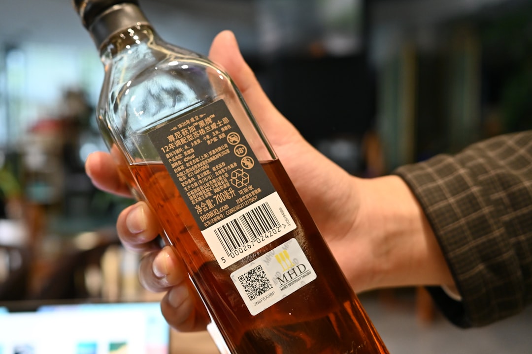 Schotse whisky in glas