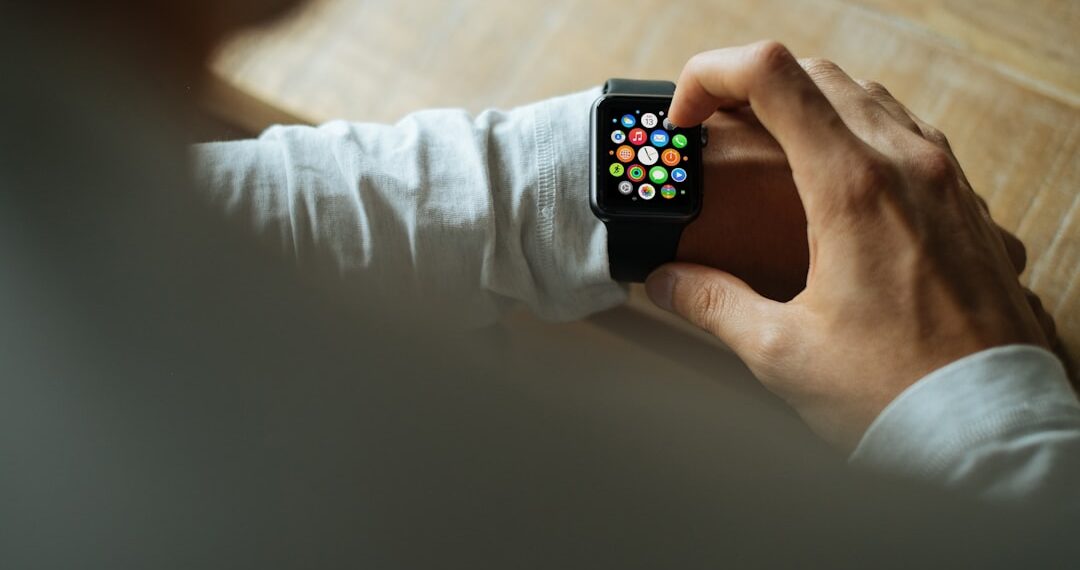 Smartwatch met sportbandje