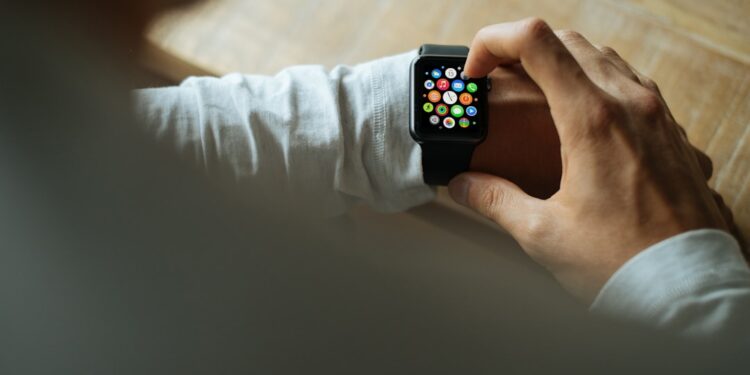 Smartwatch met sportbandje