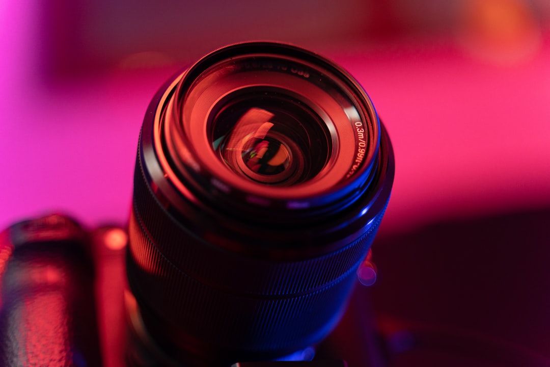 Detail van een spiegelloze systeemcamera