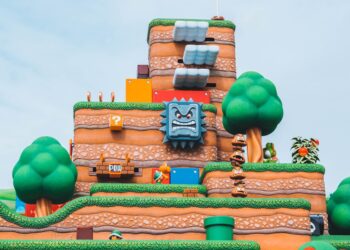 Super Nintendo World in Universal Studios Japan, Osaka.