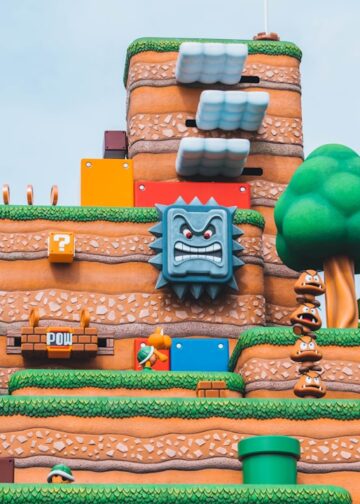 Super Nintendo World in Universal Studios Japan, Osaka.