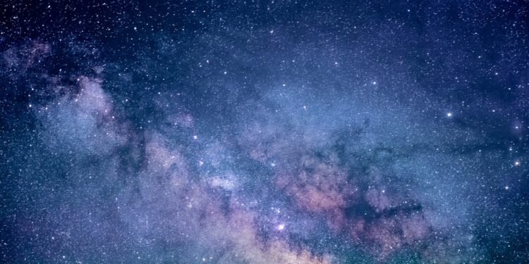Colorful galaxy