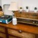 Platenspeler met vinyl