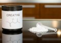 Creatine powder setup for daily fitness routine. Sharing the supplements and gear I actually use → linktr.ee/alexsaks.inspiration