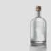 Whiskyglas met fles
