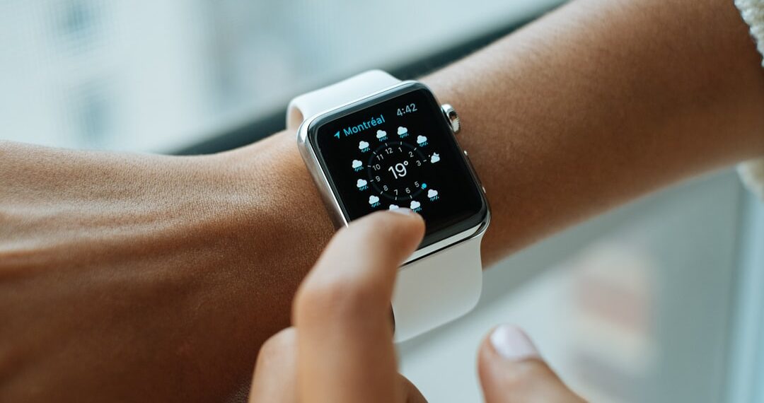 Smartwatch om de pols