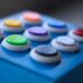 Arcade-controller met knoppen