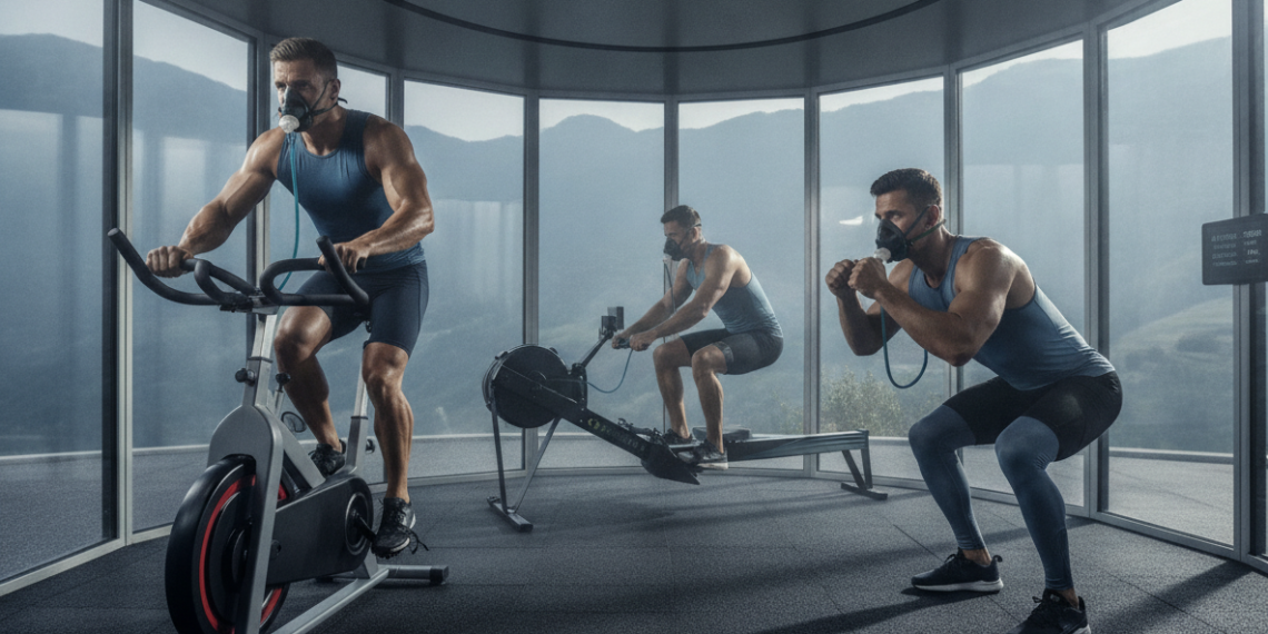 Trainen op hoogte in altitude chamber verbetert conditie en herstel