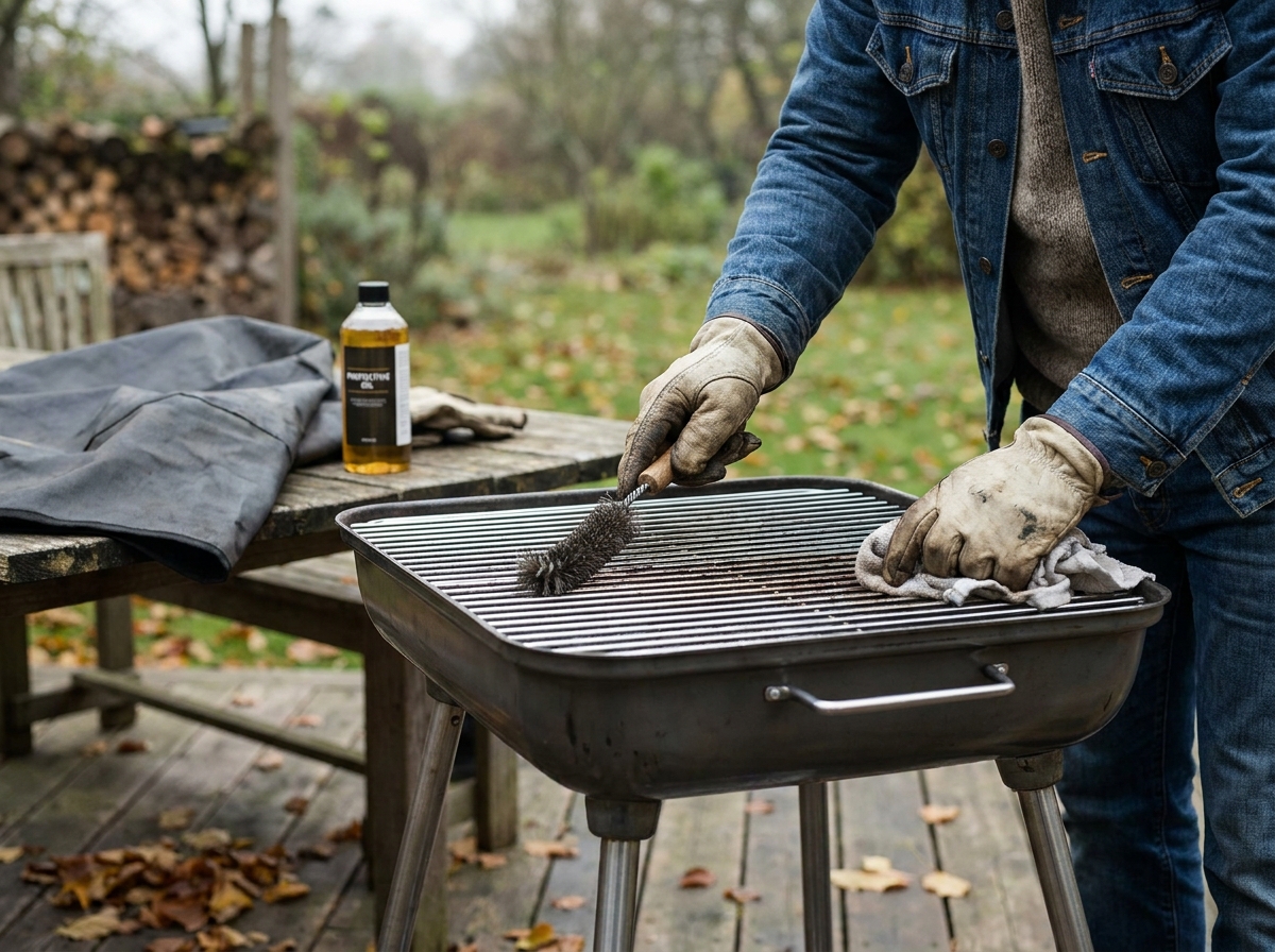 Je barbecue winterklaar maken voorkomt roest in het voorjaar