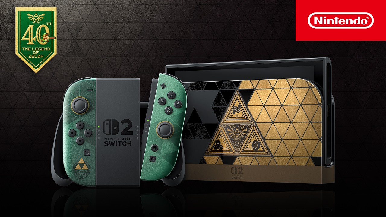 Deze Switch 2 in Zelda-uitvoering ligt op 29 oktober in de winkel