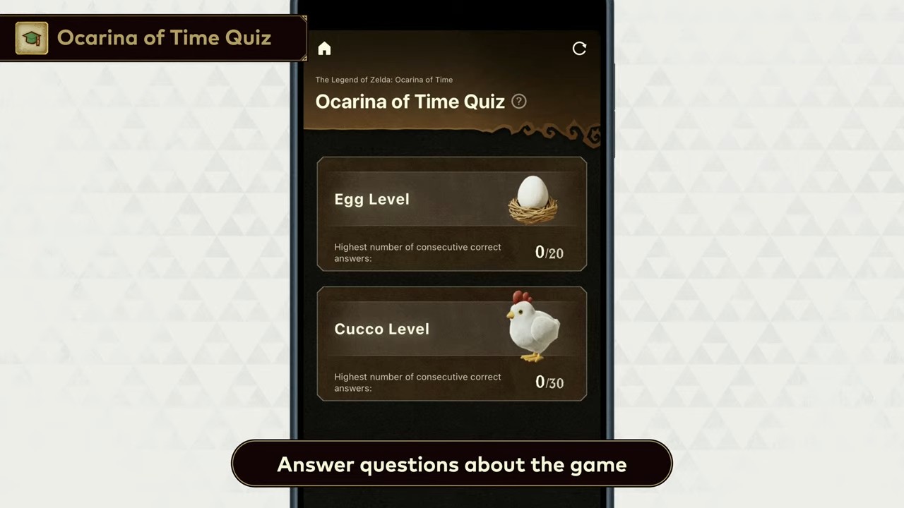 Ocarina of Time krijgt een quiz met tweeduizend vragen en een zoektocht op je telefoon
