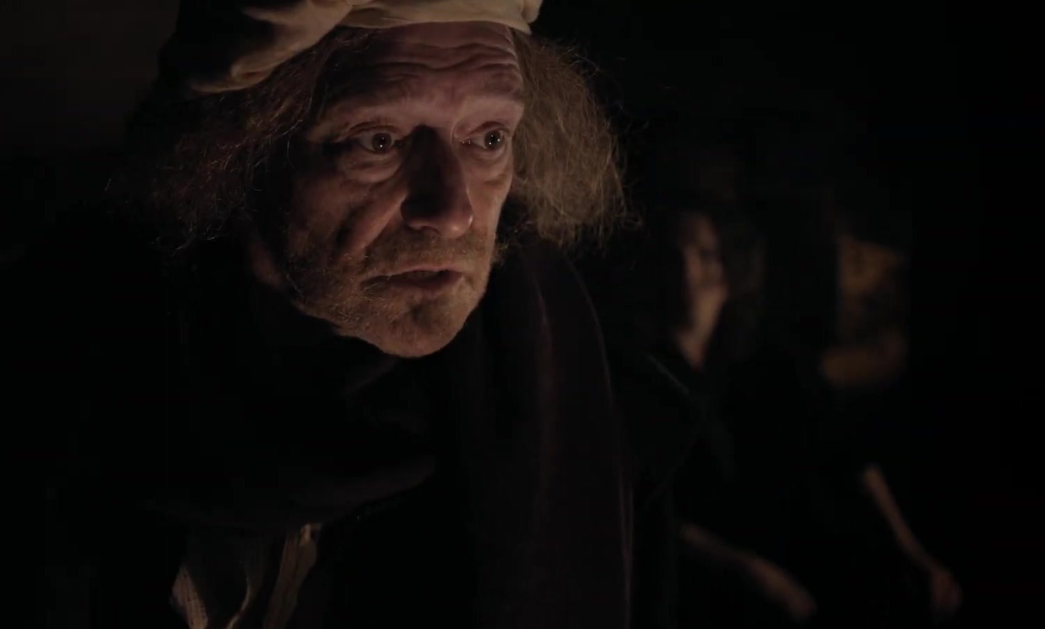 Pierre Bokma als Rembrandt van Rijn in de film Spinoza
