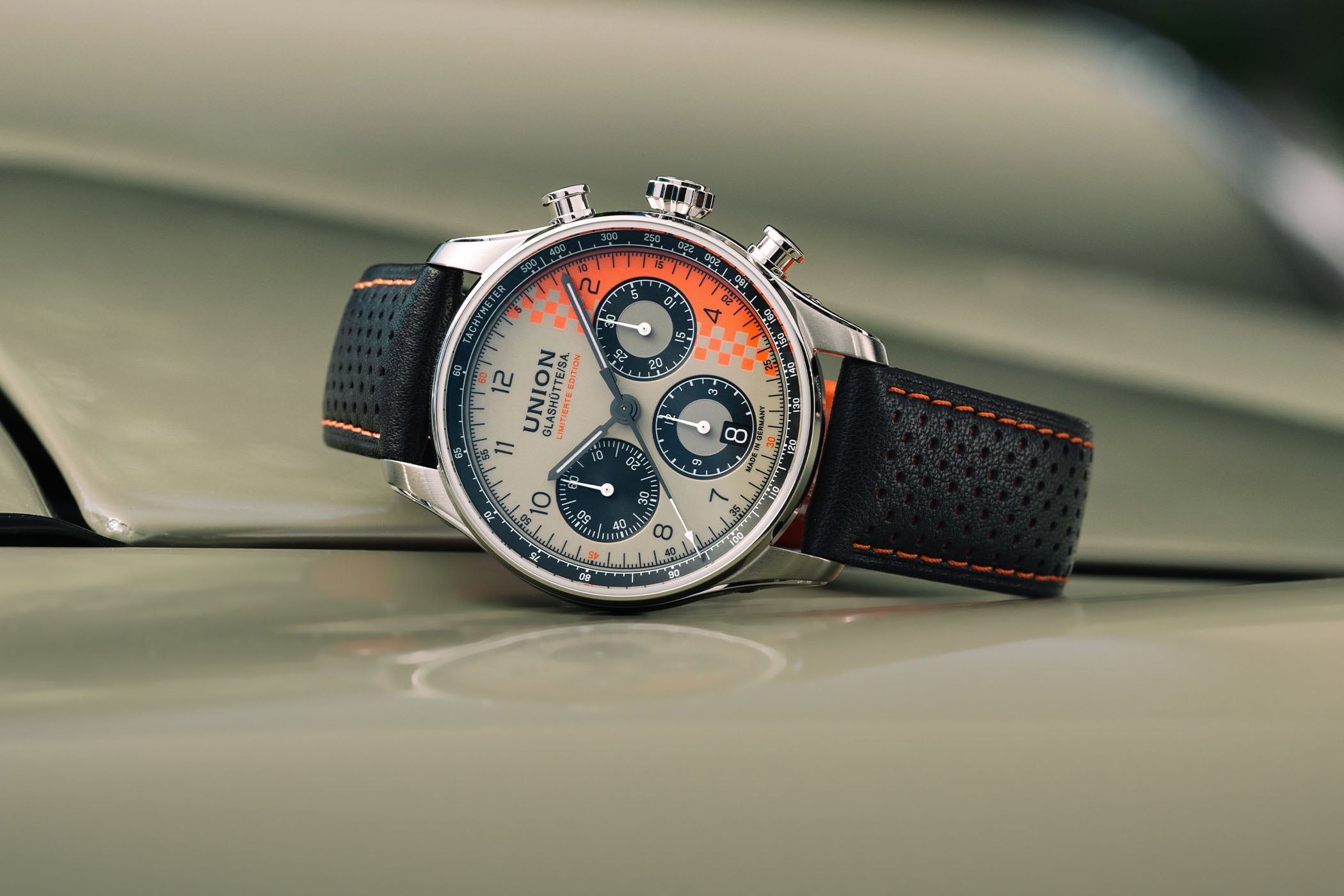 Gelimiteerde chronograaf voor de klassieke 911: wat Union Glashütte brengt