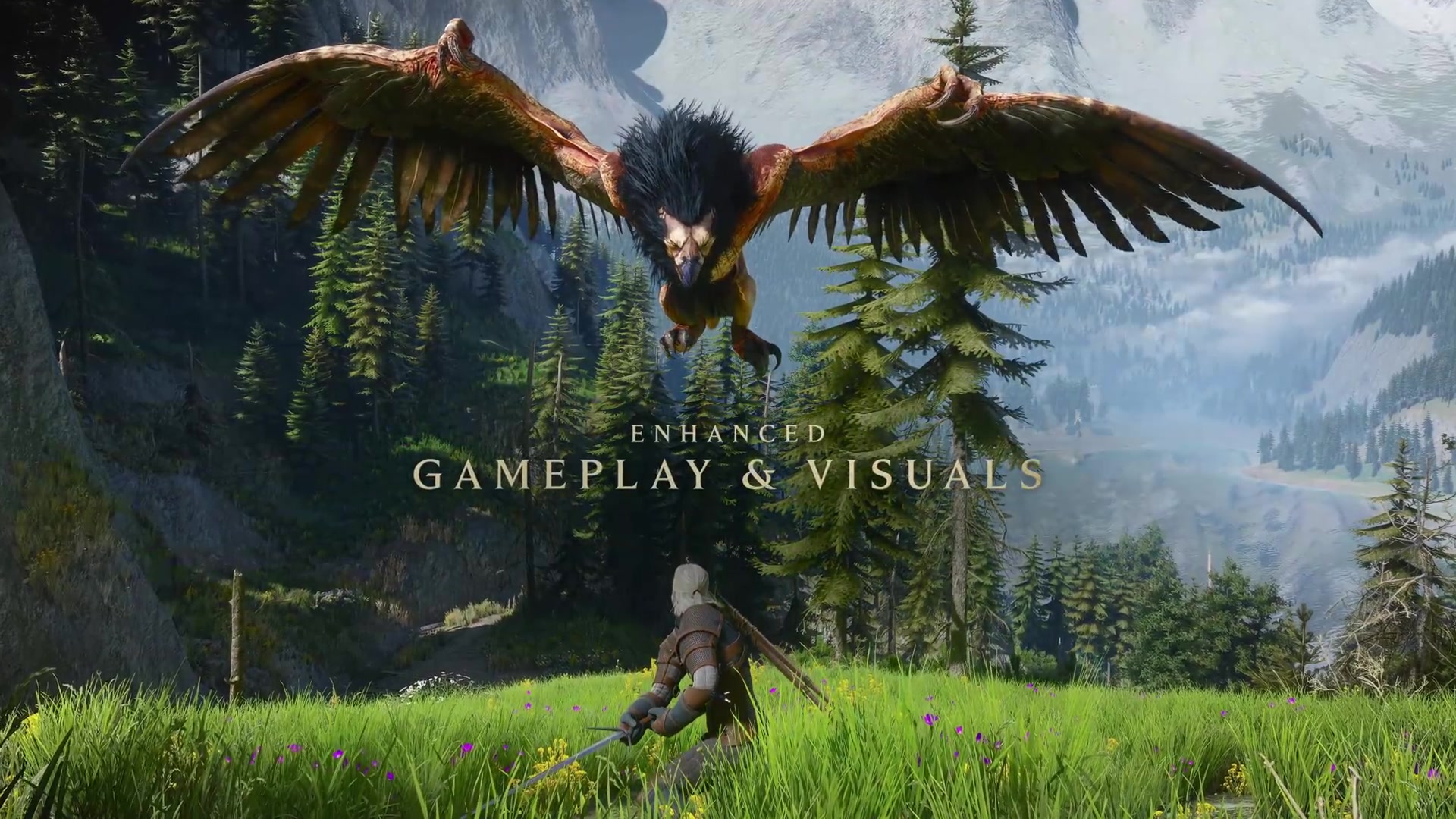 Remaster van The Witcher 3 breekt spelersrecord, maar AMD-kaarten haperen
